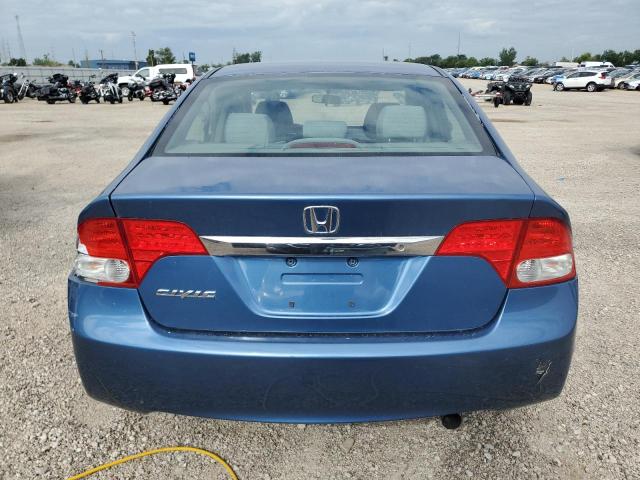 19XFA1F51AE042914 - 2010 HONDA CIVIC LX BLUE photo 6