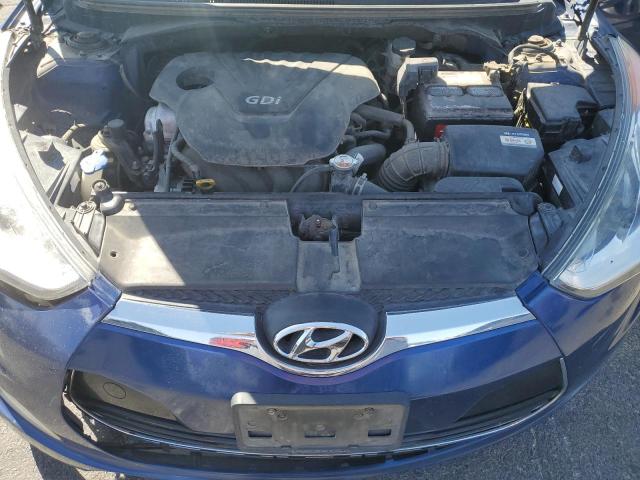 KMHTC6AD4GU302348 - 2016 HYUNDAI VELOSTER BLUE photo 11