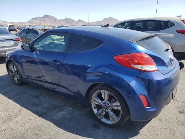 KMHTC6AD4GU302348 - 2016 HYUNDAI VELOSTER BLUE photo 2
