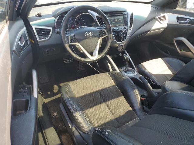 KMHTC6AD4GU302348 - 2016 HYUNDAI VELOSTER BLUE photo 8