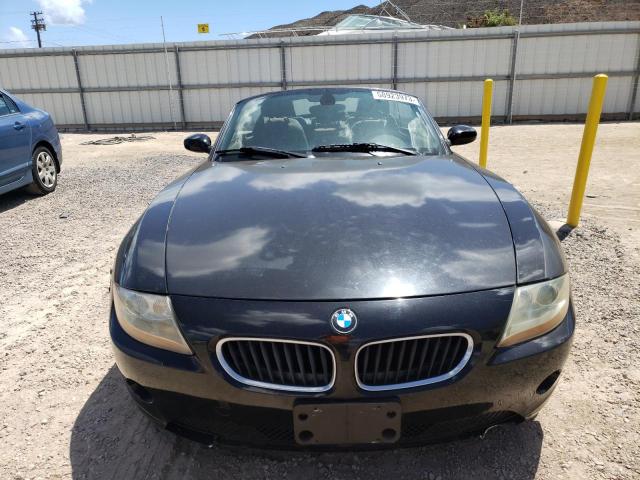 4USBT534X3LT21469 - 2003 BMW Z4 3.0 BLACK photo 5