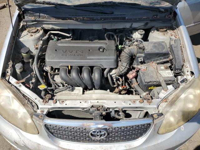 1NXBR32E65Z403887 - 2005 TOYOTA COROLLA CE SILVER photo 11