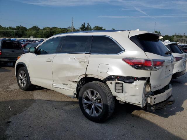 5TDJKRFH4FS176801 - 2015 TOYOTA HIGHLANDER XLE თეთრი ფოტო 2