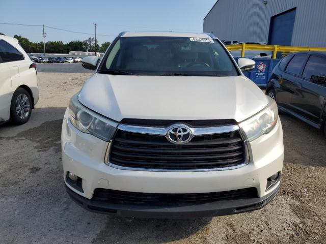 5TDJKRFH4FS176801 - 2015 TOYOTA HIGHLANDER XLE თეთრი ფოტო 5