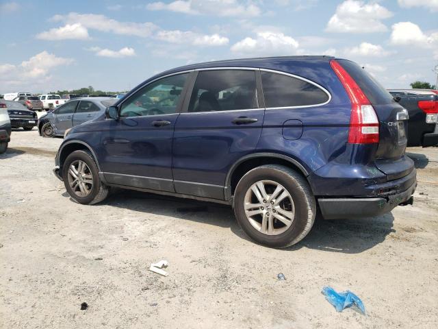 5J6RE3H51BL015967 - 2011 HONDA CR-V EX Niebieski zdjęcie 2