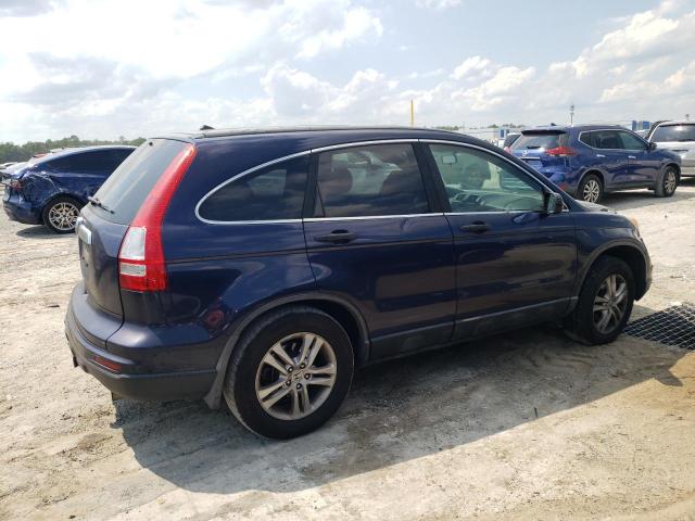 5J6RE3H51BL015967 - 2011 HONDA CR-V EX Niebieski zdjęcie 3