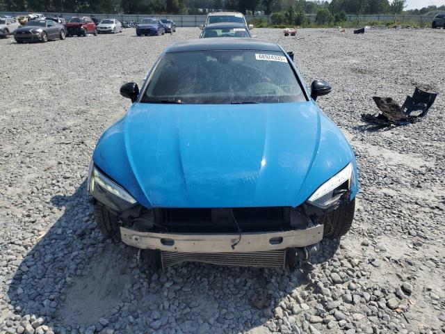 WAUB4CF5XMA023543 - 2021 AUDI S5 PRESTIGE BLUE photo 5