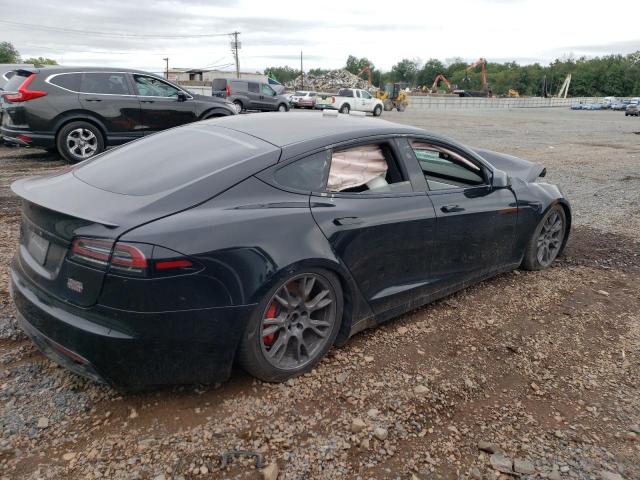 5YJSA1E69PF514840 - 2023 TESL MODEL S BLACK photo 3
