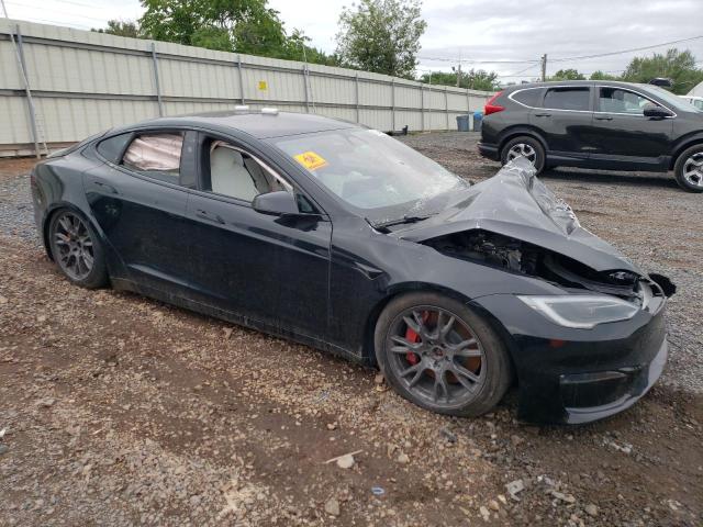 5YJSA1E69PF514840 - 2023 TESL MODEL S BLACK photo 4