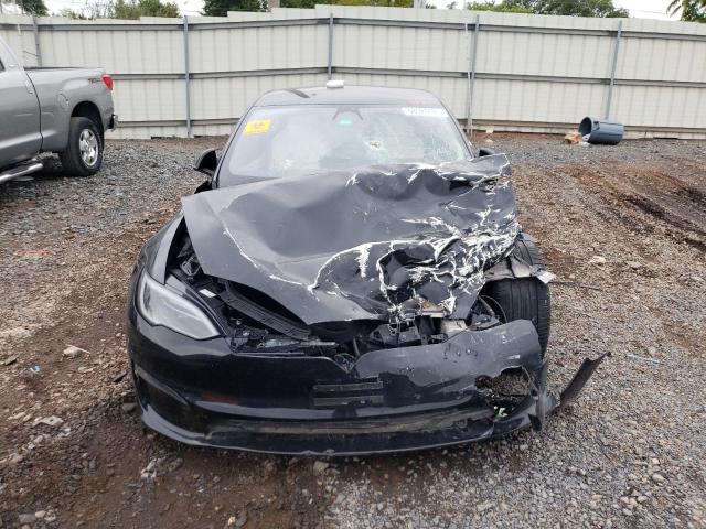 5YJSA1E69PF514840 - 2023 TESL MODEL S BLACK photo 5
