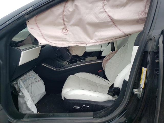 5YJSA1E69PF514840 - 2023 TESL MODEL S BLACK photo 7