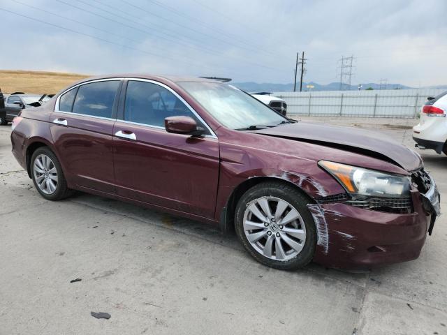 1HGCP3F87CA014484 - 2012 HONDA ACCORD EXL MAROON photo 4