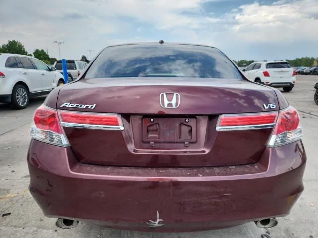 1HGCP3F87CA014484 - 2012 HONDA ACCORD EXL MAROON photo 6