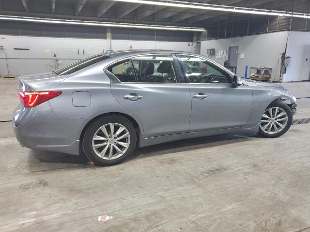 JN1BV7AR2EM680597 - 2014 INFINITI Q50 BASE BLUE photo 3