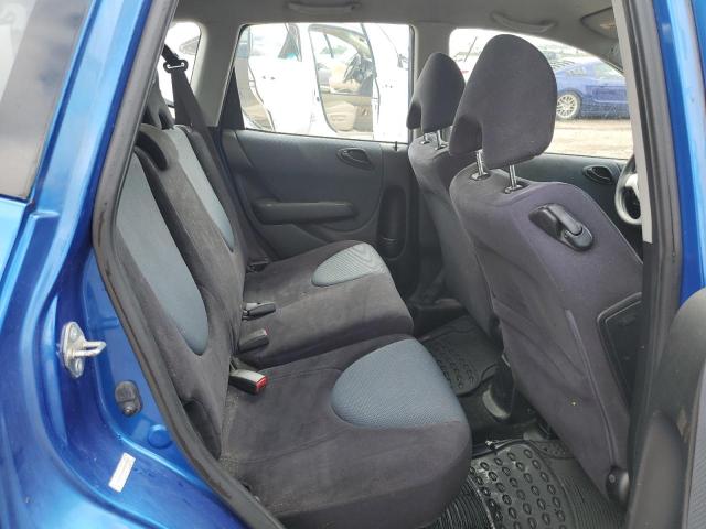 JHMGD38448S018897 - 2008 HONDA FIT BLUE photo 10