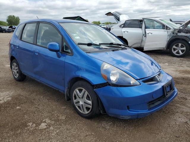 JHMGD38448S018897 - 2008 HONDA FIT BLUE photo 4