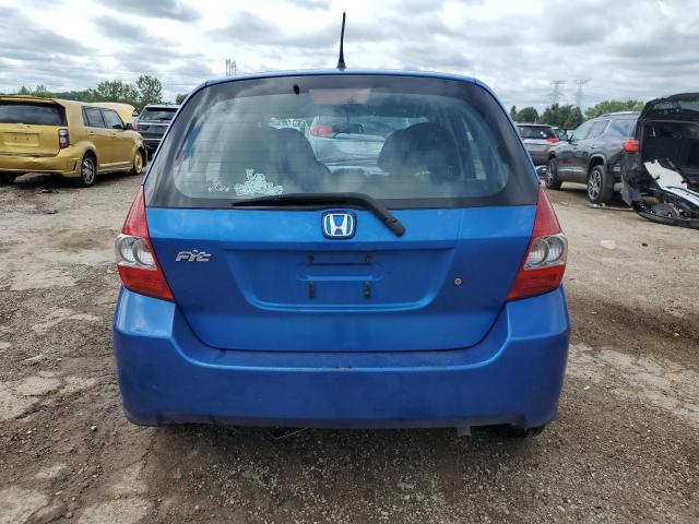JHMGD38448S018897 - 2008 HONDA FIT BLUE photo 6