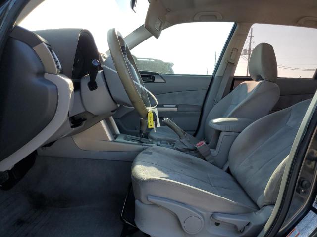 JF2SH61619H702609 - 2009 SUBARU FORESTER 2.5X CHARCOAL photo 7