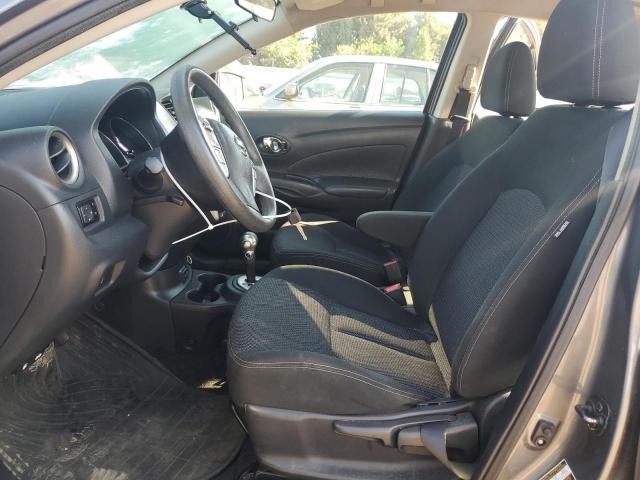 3N1CN7AP5HL844023 - 2017 NISSAN VERSA S GRAY photo 7