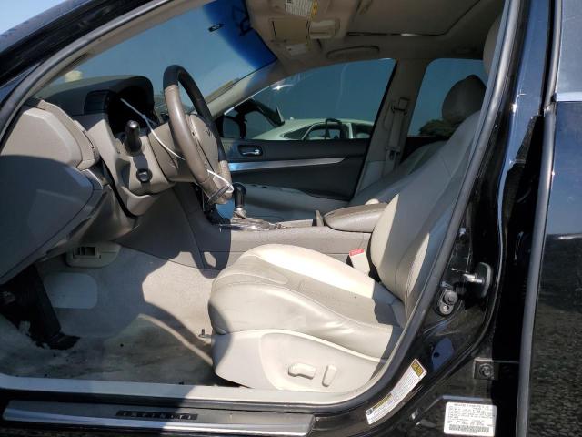JN1CV6AP7DM725769 - 2013 INFINITI G37 BASE BLACK photo 7