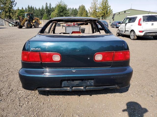 JH4DB7559WS001717 - 1998 ACURA INTEGRA LS GREEN photo 6