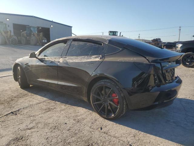 5YJ3E1ECXNF239829 - 2022 TESLA MODEL 3 Սև լուսանկար 2