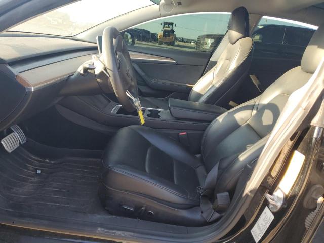 5YJ3E1ECXNF239829 - 2022 TESLA MODEL 3 Սև լուսանկար 7