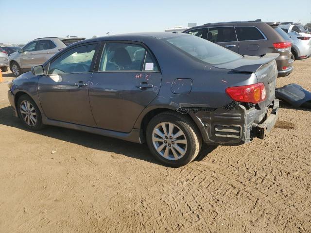 2T1BU4EEXAC443711 - 2010 TOYOTA COROLLA BASE GRAY photo 2