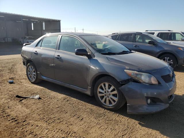 2T1BU4EEXAC443711 - 2010 TOYOTA COROLLA BASE GRAY photo 4