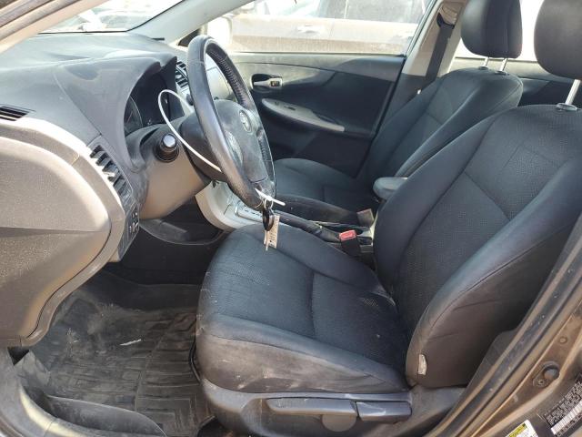 2T1BU4EEXAC443711 - 2010 TOYOTA COROLLA BASE GRAY photo 7