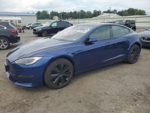 5YJSA1E53RF535872 - 2024 TESLA MODEL S 蓝色 照片 1
