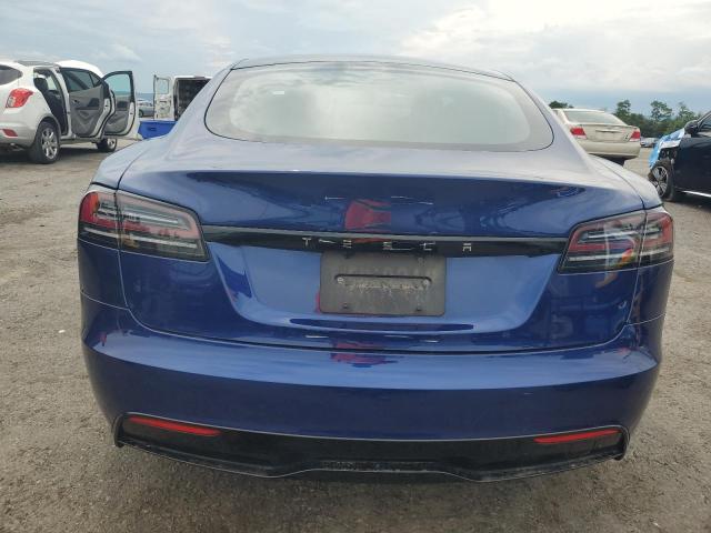 5YJSA1E53RF535872 - 2024 TESLA MODEL S 蓝色 照片 6