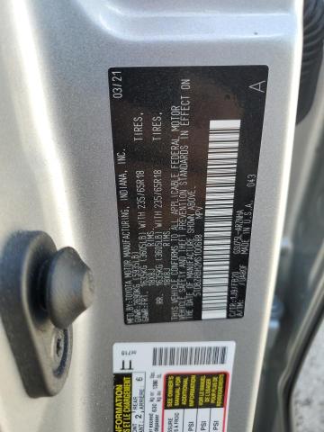 5TDBZRBH2MS100688 - 2021 TOYOTA HIGHLANDER L 银色 照片 14