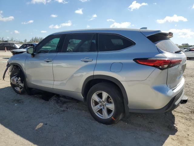 5TDBZRBH2MS100688 - 2021 TOYOTA HIGHLANDER L 银色 照片 2