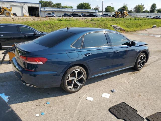 1VWMA7A39MC016280 - 2021 VOLKSWAGEN PASSAT R-LINE Niebieski zdjęcie 3
