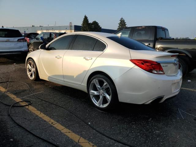 2G4GV5GV9D9231291 - 2013 BUICK REGAL GS WHITE photo 2
