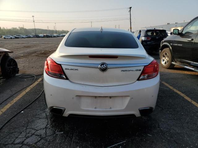 2G4GV5GV9D9231291 - 2013 BUICK REGAL GS WHITE photo 6