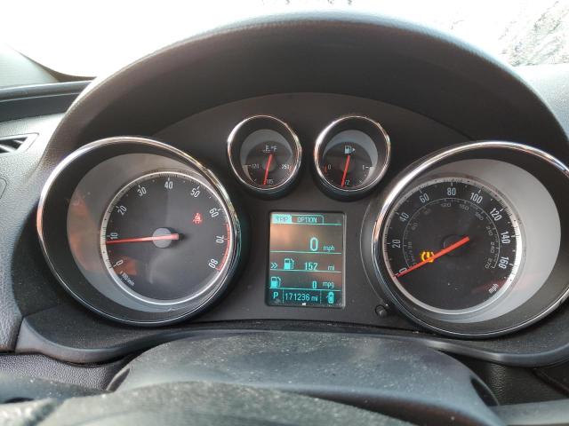 2G4GV5GV9D9231291 - 2013 BUICK REGAL GS WHITE photo 9