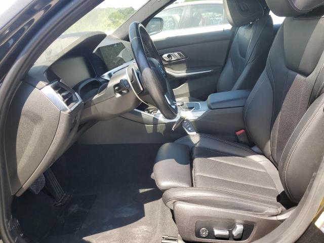 3MW5P9J04N8C65647 - 2022 BMW 330XE BLACK photo 7