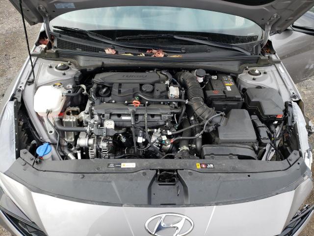 KMHLR4AF3NU348481 - 2022 HYUNDAI ELANTRA N LINE SILVER photo 11