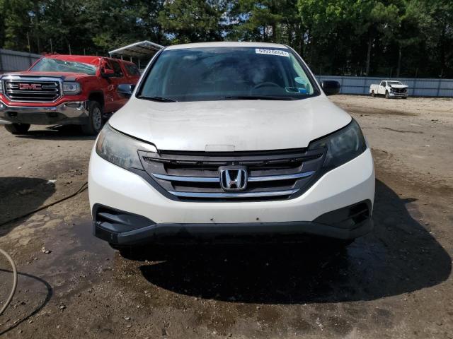 5J6RM4H31DL015493 - 2013 HONDA CR-V LX WHITE photo 5