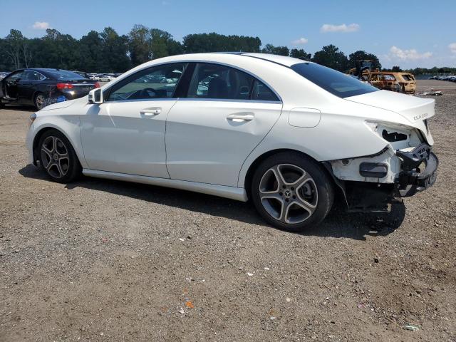 WDDSJ4GB4JN518983 - 2018 MERCEDES-BENZ CLA 250 4MATIC WHITE photo 2