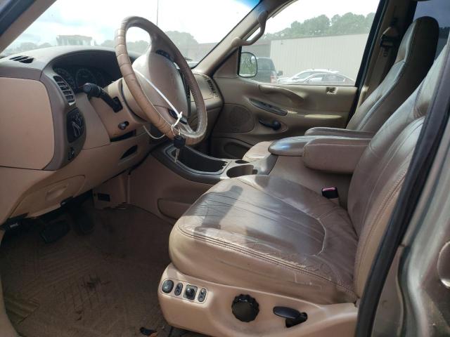 1FMPU18L9XLB76329 - 1999 FORD EXPEDITION GREEN photo 7