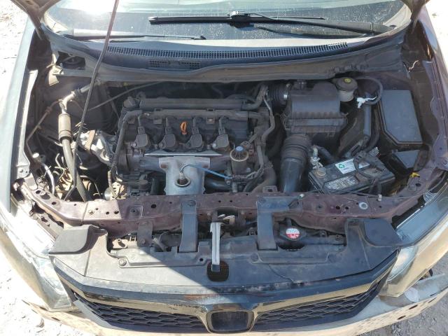 2HGFB2F58CH606893 - 2012 HONDA CIVIC LX BURGUNDY photo 11