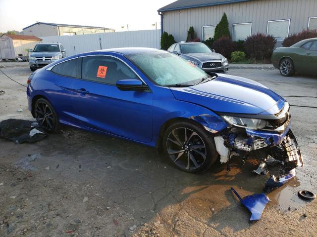 2HGFC4B81KH307267 - 2019 HONDA CIVIC SPORT Mavi fotoğraf 4