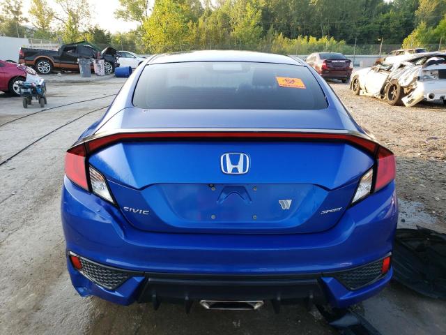 2HGFC4B81KH307267 - 2019 HONDA CIVIC SPORT Mavi fotoğraf 6