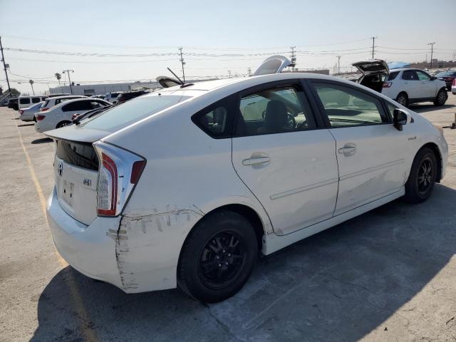 JTDKN3DU2D5655634 - 2013 TOYOTA PRIUS WHITE photo 3