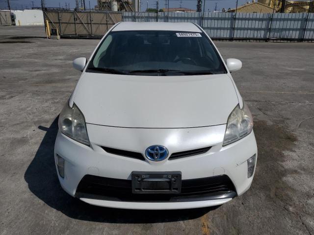 JTDKN3DU2D5655634 - 2013 TOYOTA PRIUS WHITE photo 5