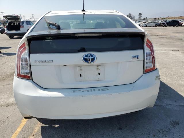 JTDKN3DU2D5655634 - 2013 TOYOTA PRIUS WHITE photo 6