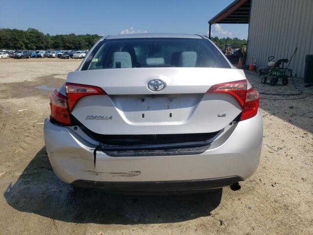 2T1BURHE5HC934626 - 2017 TOYOTA COROLLA L ვერცხლისფერი ფოტო 6